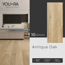 Lantai SPC 55mm YouRa Antique Oak