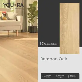 Lantai SPC 55mm YouRa Bamboo Oak