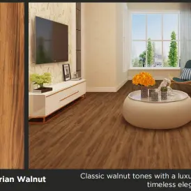 Lantai SPC MARVEL Pure Core Bavarian Walnut