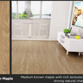 Lantai SPC MARVEL Pure Core Brown Maple