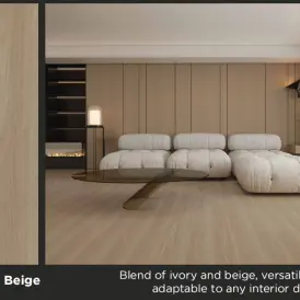 Lantai SPC MARVEL Pure Core Ivory Beige