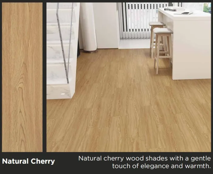Lantai SPC MARVEL Pure Core Natural Cherry