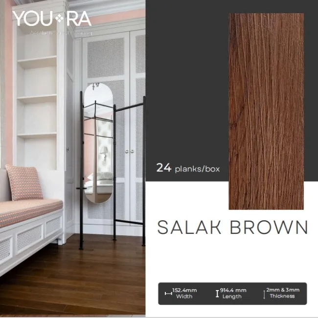Vinyl Lantai  YouRa Salak Brown