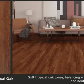 Lantai SPC MARVEL Pure Core Tropical Oak