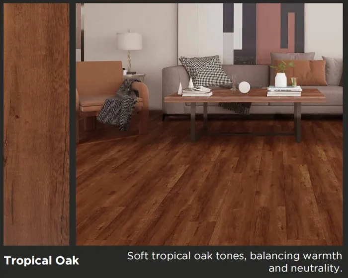Lantai SPC MARVEL Pure Core Tropical Oak