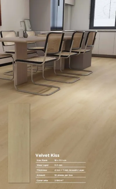 Lantai SPC MARVEL Pure Core Velvet Kiss