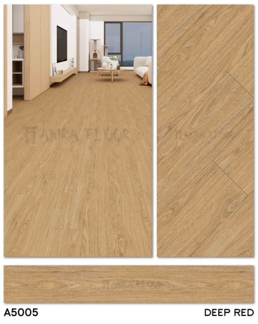 Lantai Vinyl SPC Akira A5005 Deep Red