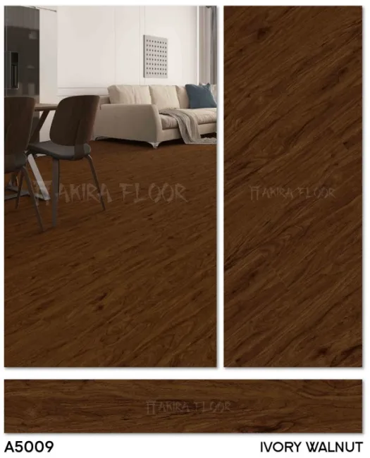 Lantai Vinyl SPC Akira A5009 Ivory Walnut