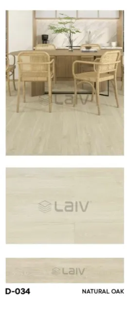 Lantai Vinyl Laiv D034 Natural Oak
